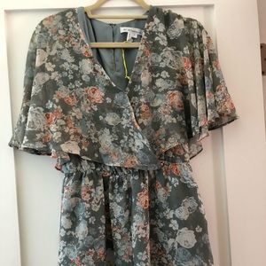 floral BCBG romper